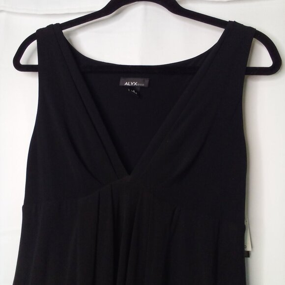Alyx Dress Women 6 Sleeveless Soft Stretch Black - Picture 9 of 16